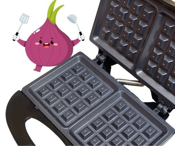 star switch and heat your waffle iron