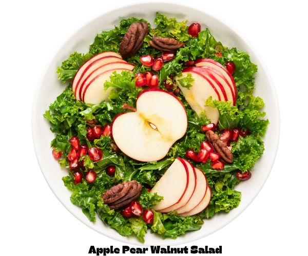 Apple Pear Walnut Salad