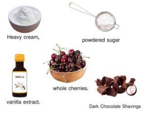 Black forest cake ingredient