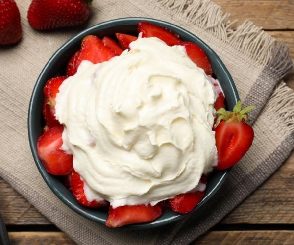 Top with thawed whipped cream after serving if desired