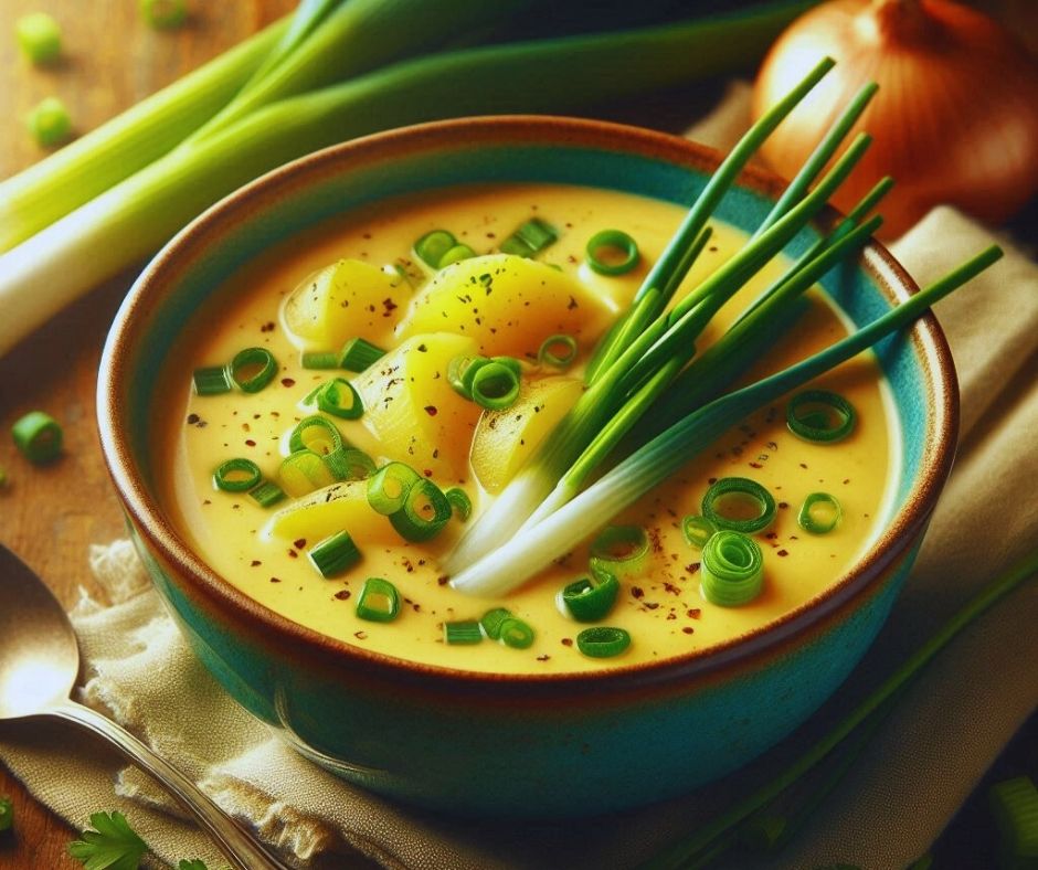 creamy potato leek soup