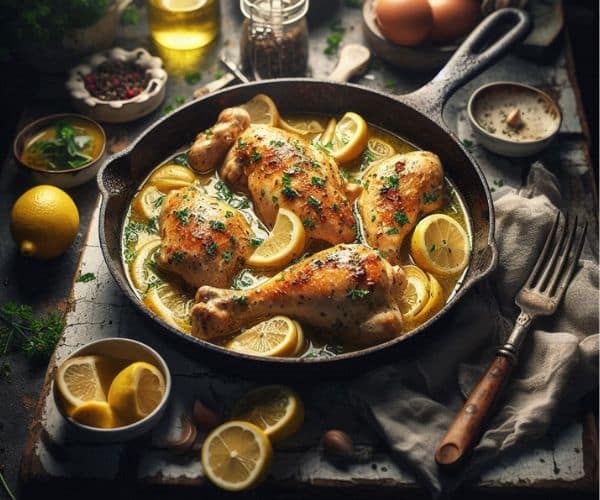 One-Pot Lemon Garlic Chicken