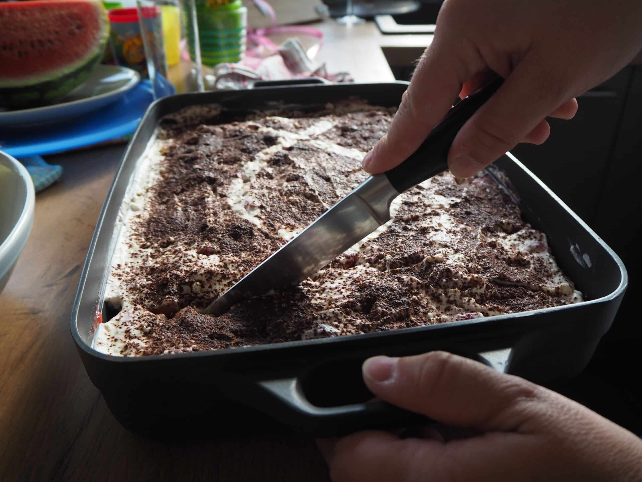 Peppermint crisp tart