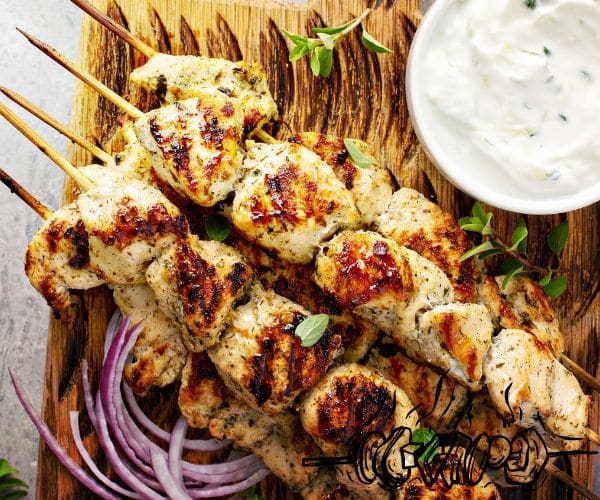 Grilled Chicken on Skewers