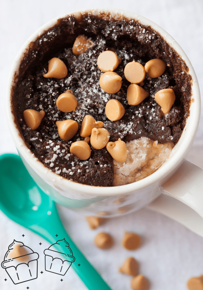 Chocolate mug cake