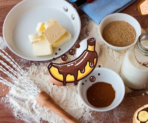 5Ingredient Vegan Banana Bread Ingredient